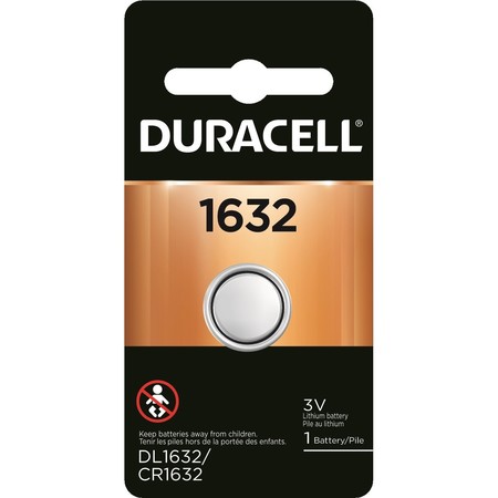 DURACELL 3 Volt Lithium Coin Button Battery DL1632BPK